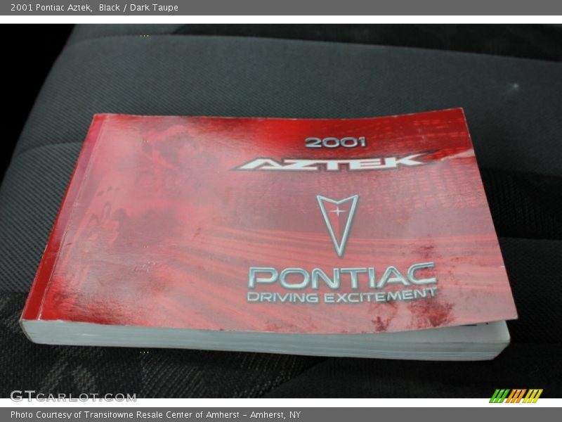 Books/Manuals of 2001 Aztek 