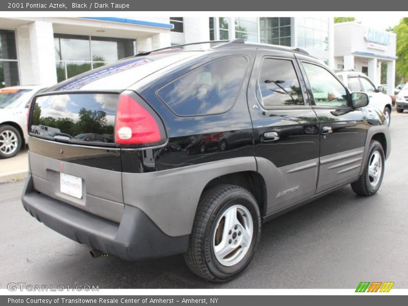 Black / Dark Taupe 2001 Pontiac Aztek