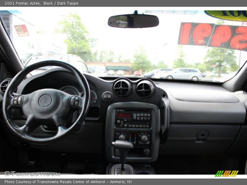 Black / Dark Taupe 2001 Pontiac Aztek