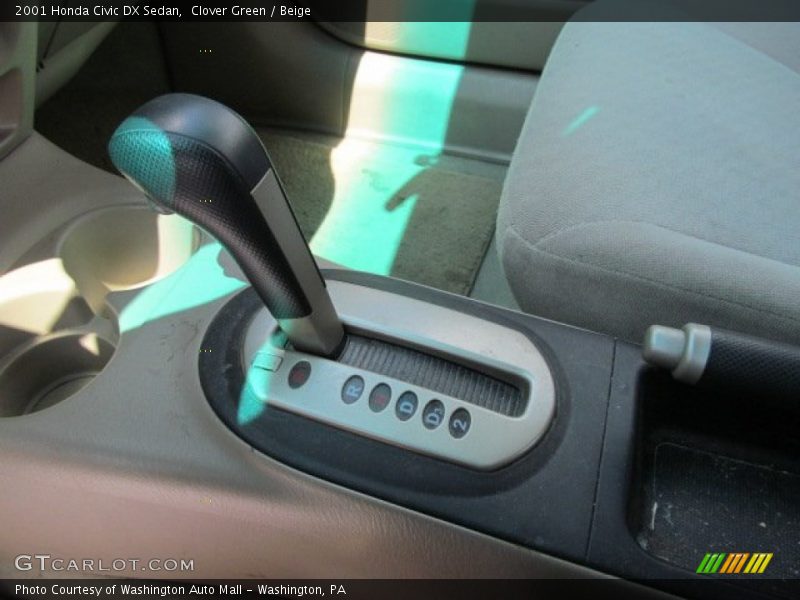  2001 Civic DX Sedan 4 Speed Automatic Shifter