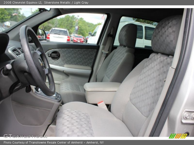 Silverstone Metallic / Light Gray 2008 Chevrolet Equinox LS