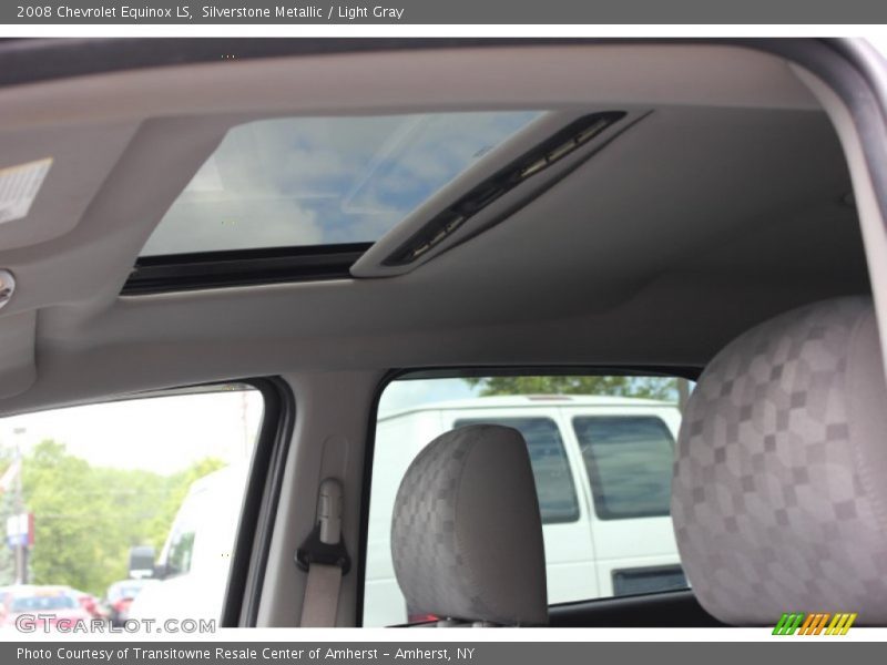 Silverstone Metallic / Light Gray 2008 Chevrolet Equinox LS