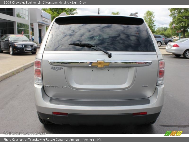 Silverstone Metallic / Light Gray 2008 Chevrolet Equinox LS