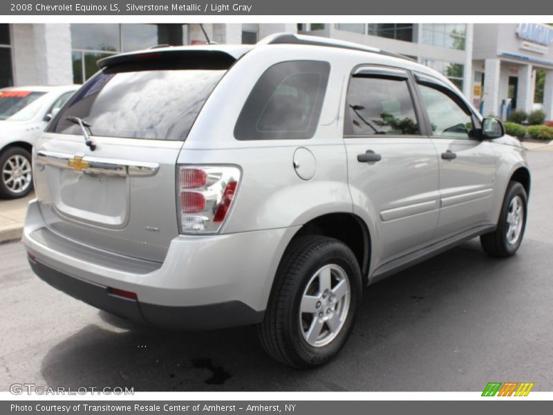 Silverstone Metallic / Light Gray 2008 Chevrolet Equinox LS