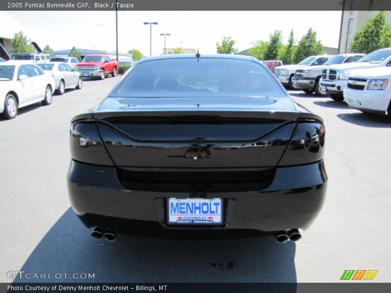 Black / Taupe 2005 Pontiac Bonneville GXP