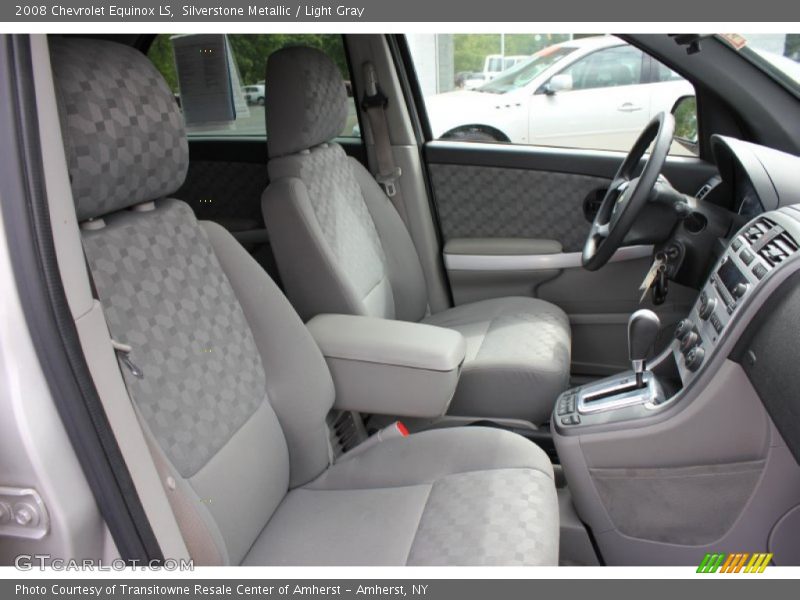 Silverstone Metallic / Light Gray 2008 Chevrolet Equinox LS