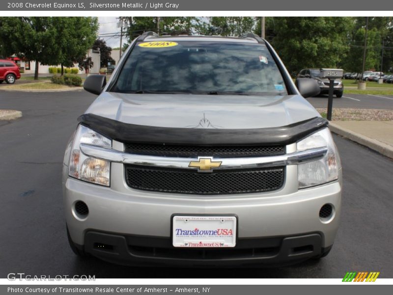 Silverstone Metallic / Light Gray 2008 Chevrolet Equinox LS