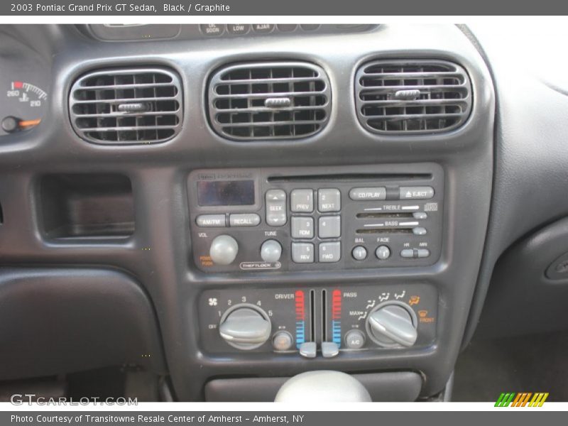 Black / Graphite 2003 Pontiac Grand Prix GT Sedan