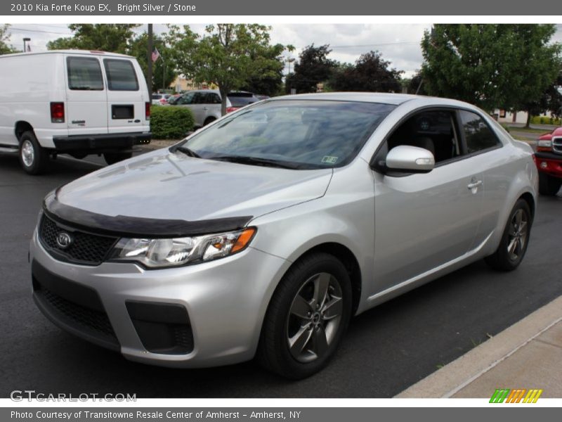 Bright Silver / Stone 2010 Kia Forte Koup EX