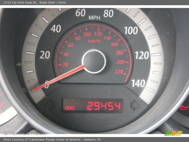 Bright Silver / Stone 2010 Kia Forte Koup EX
