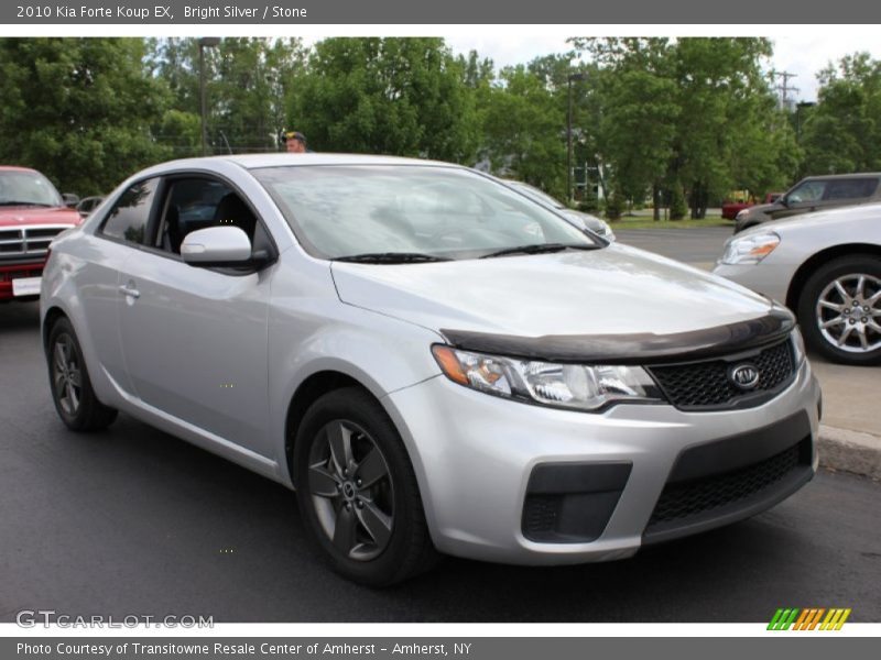 Bright Silver / Stone 2010 Kia Forte Koup EX