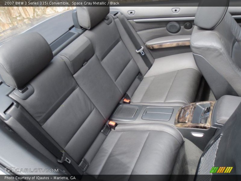 Space Gray Metallic / Black 2007 BMW 3 Series 335i Convertible