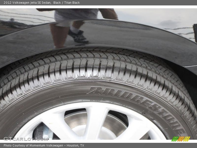 Black / Titan Black 2012 Volkswagen Jetta SE Sedan