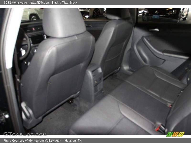 Black / Titan Black 2012 Volkswagen Jetta SE Sedan