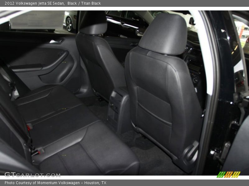 Black / Titan Black 2012 Volkswagen Jetta SE Sedan