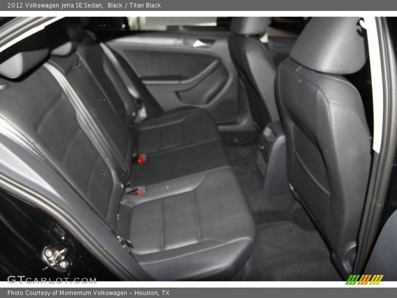 Black / Titan Black 2012 Volkswagen Jetta SE Sedan