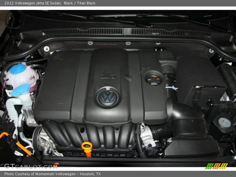 Black / Titan Black 2012 Volkswagen Jetta SE Sedan