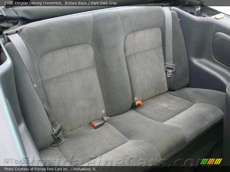 Brilliant Black / Dark Slate Gray 2005 Chrysler Sebring Convertible
