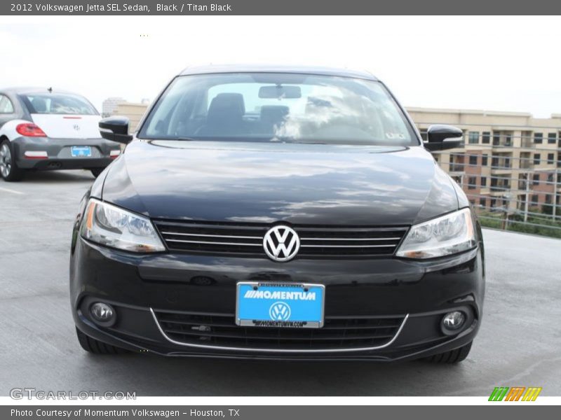 Black / Titan Black 2012 Volkswagen Jetta SEL Sedan
