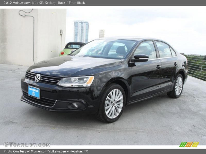 Black / Titan Black 2012 Volkswagen Jetta SEL Sedan