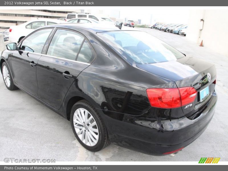 Black / Titan Black 2012 Volkswagen Jetta SEL Sedan