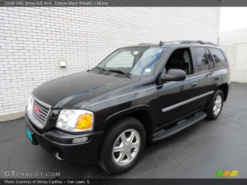 Carbon Black Metallic / Ebony 2008 GMC Envoy SLE 4x4