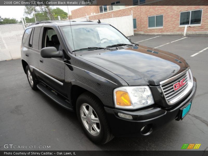 Carbon Black Metallic / Ebony 2008 GMC Envoy SLE 4x4