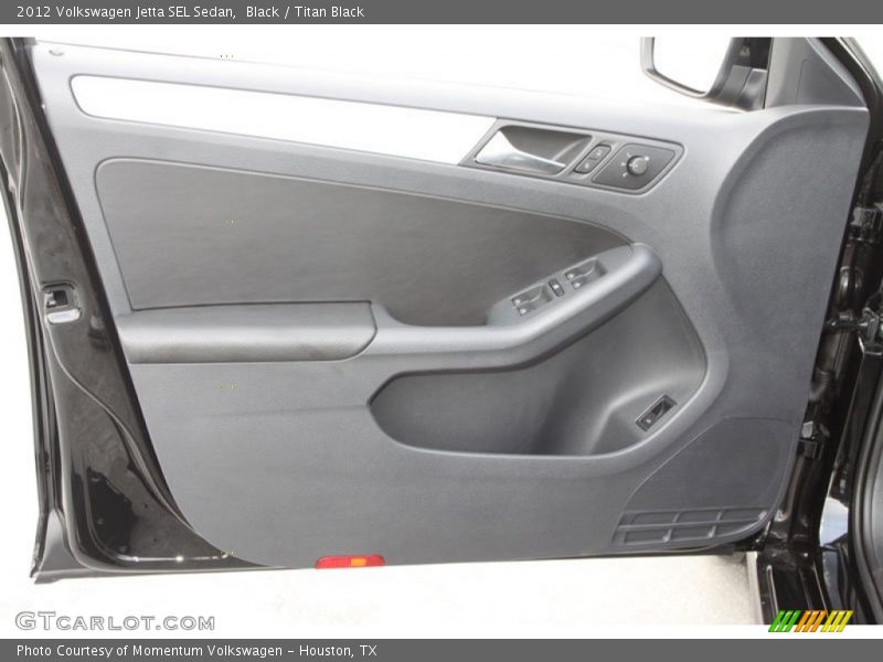 Black / Titan Black 2012 Volkswagen Jetta SEL Sedan