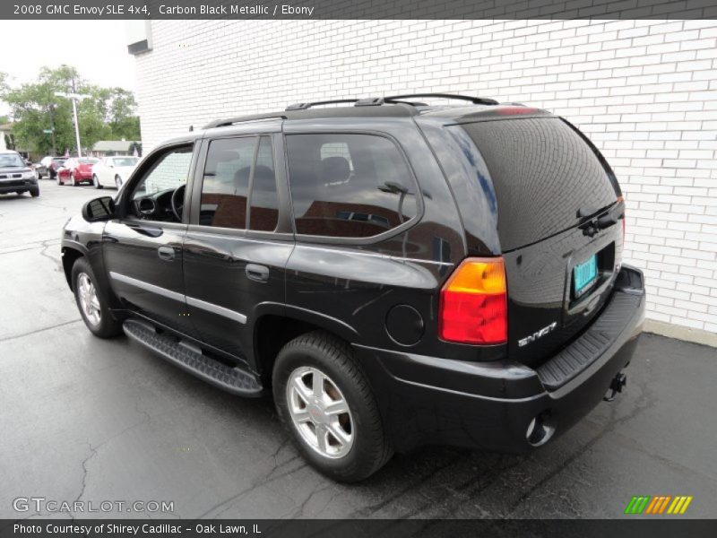 Carbon Black Metallic / Ebony 2008 GMC Envoy SLE 4x4