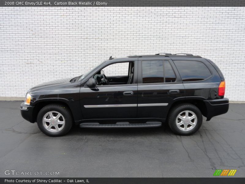 Carbon Black Metallic / Ebony 2008 GMC Envoy SLE 4x4