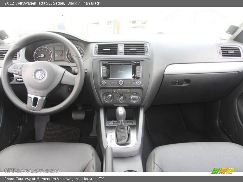 Black / Titan Black 2012 Volkswagen Jetta SEL Sedan