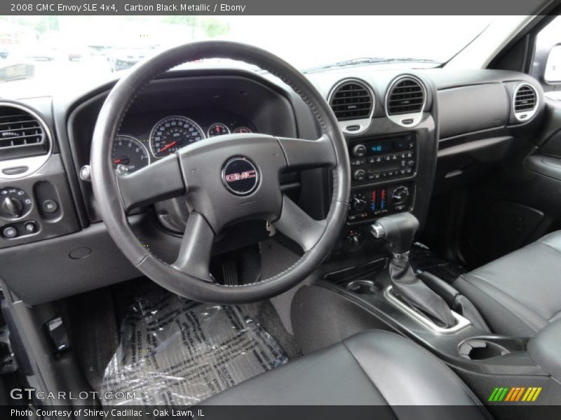 Carbon Black Metallic / Ebony 2008 GMC Envoy SLE 4x4