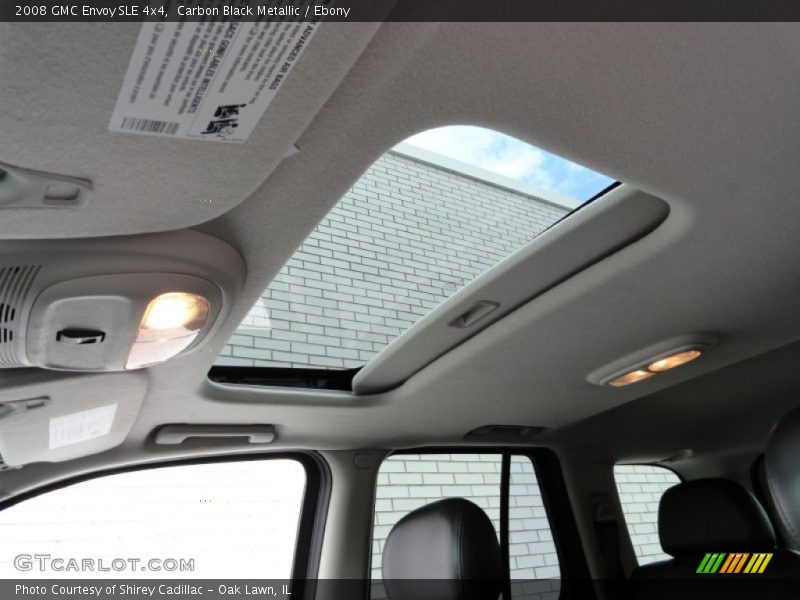 Carbon Black Metallic / Ebony 2008 GMC Envoy SLE 4x4