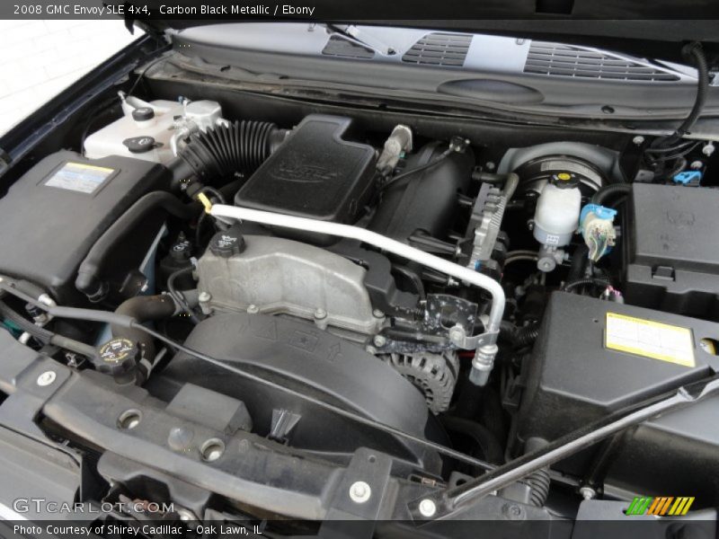 Carbon Black Metallic / Ebony 2008 GMC Envoy SLE 4x4