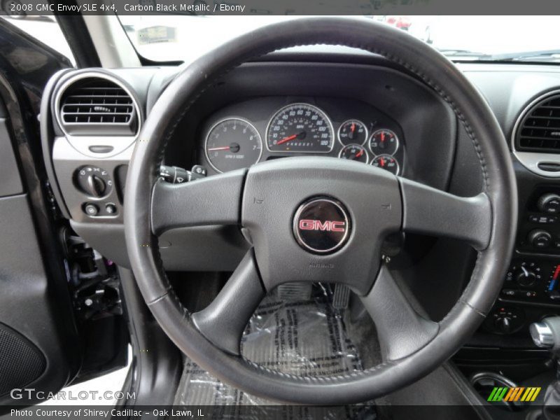 Carbon Black Metallic / Ebony 2008 GMC Envoy SLE 4x4