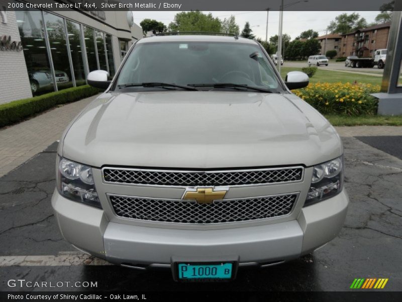 Silver Birch Metallic / Ebony 2008 Chevrolet Tahoe LT 4x4