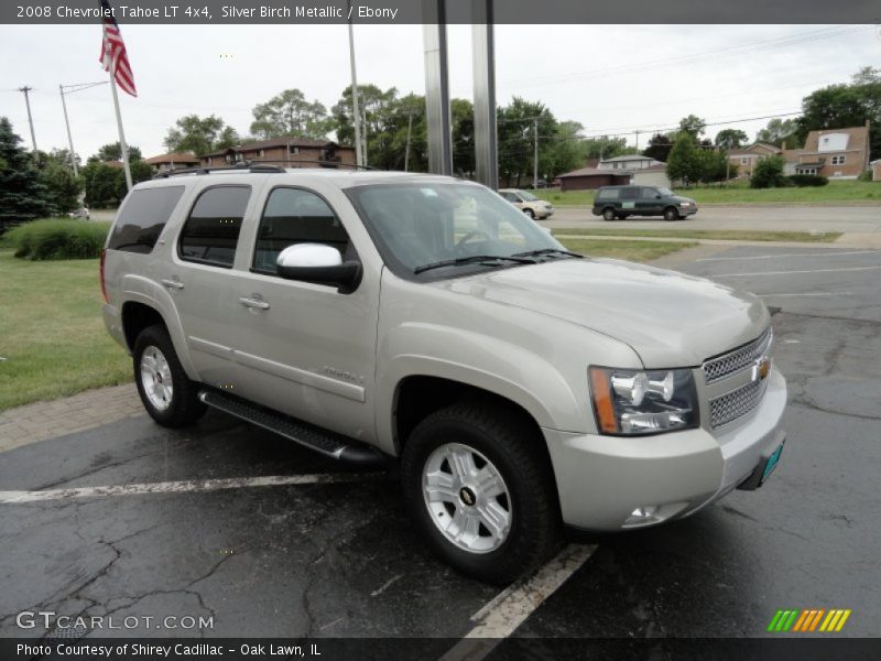 Silver Birch Metallic / Ebony 2008 Chevrolet Tahoe LT 4x4