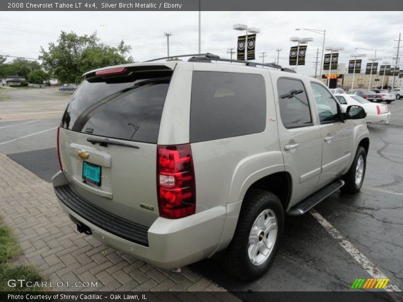 Silver Birch Metallic / Ebony 2008 Chevrolet Tahoe LT 4x4