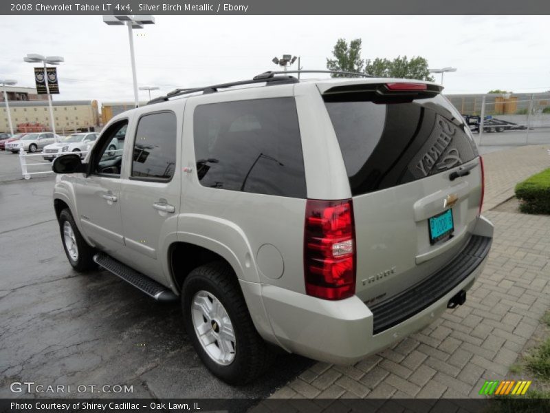 Silver Birch Metallic / Ebony 2008 Chevrolet Tahoe LT 4x4