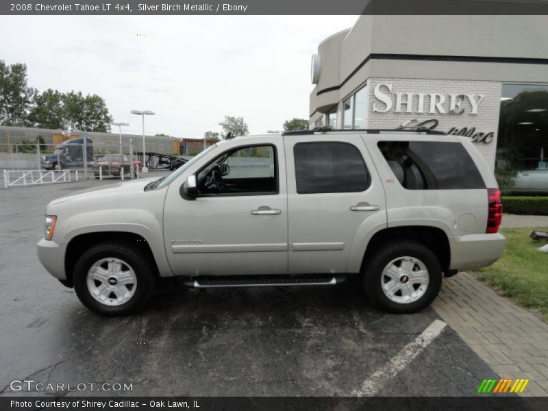 Silver Birch Metallic / Ebony 2008 Chevrolet Tahoe LT 4x4