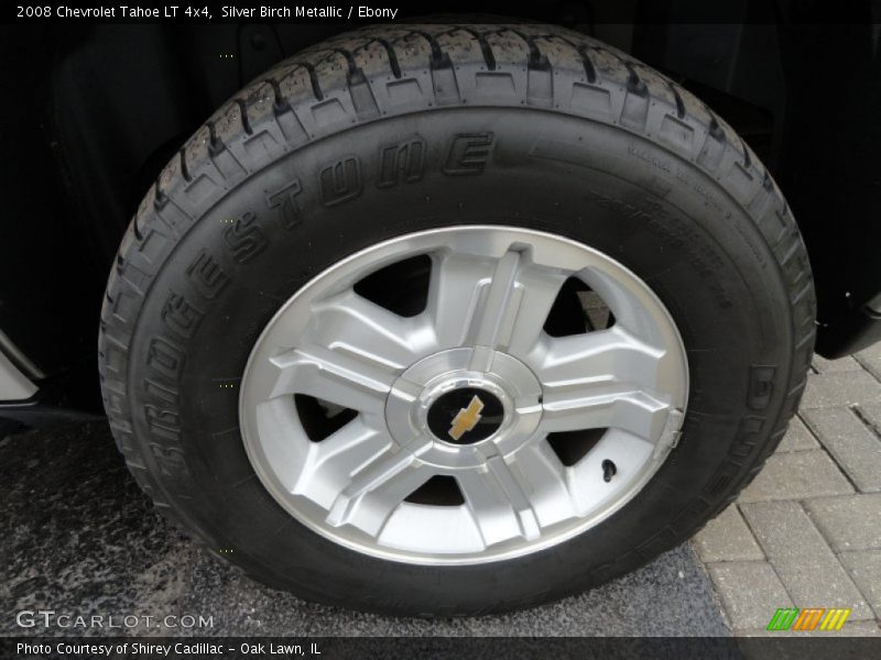 Silver Birch Metallic / Ebony 2008 Chevrolet Tahoe LT 4x4