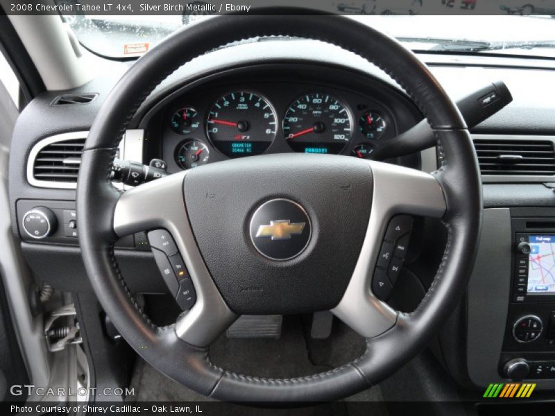 Silver Birch Metallic / Ebony 2008 Chevrolet Tahoe LT 4x4