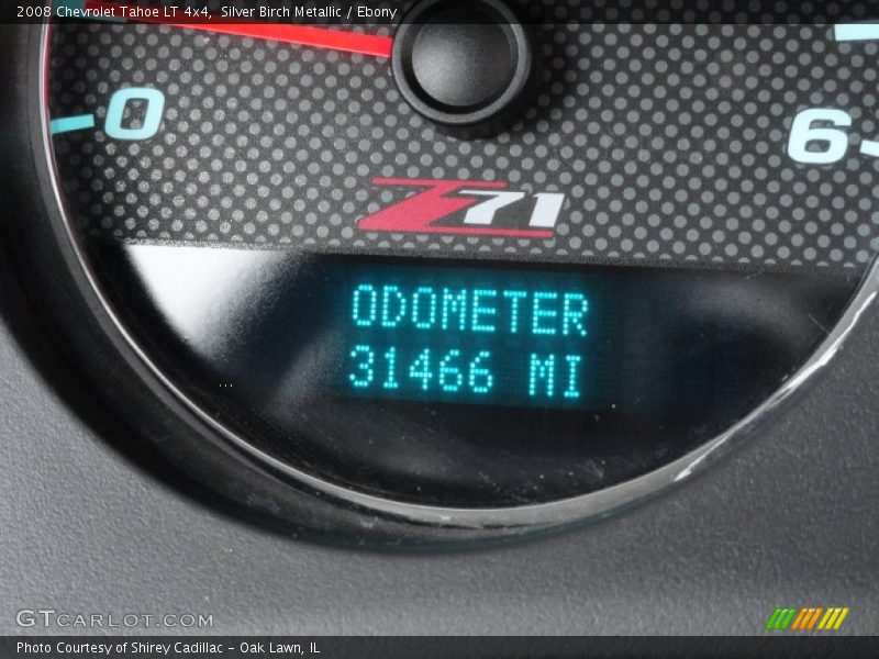 Silver Birch Metallic / Ebony 2008 Chevrolet Tahoe LT 4x4