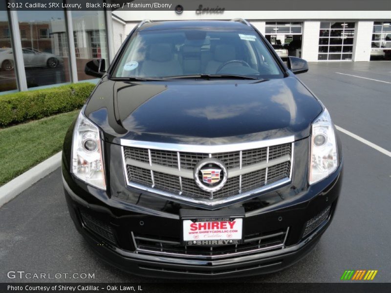 Black Raven / Titanium/Ebony 2012 Cadillac SRX Luxury