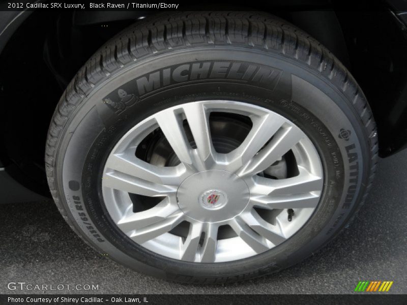 Black Raven / Titanium/Ebony 2012 Cadillac SRX Luxury