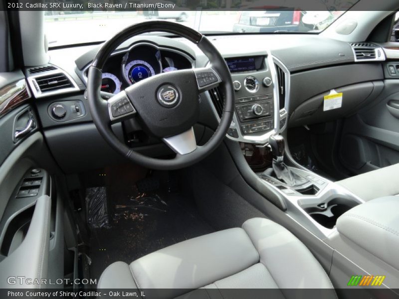 Black Raven / Titanium/Ebony 2012 Cadillac SRX Luxury