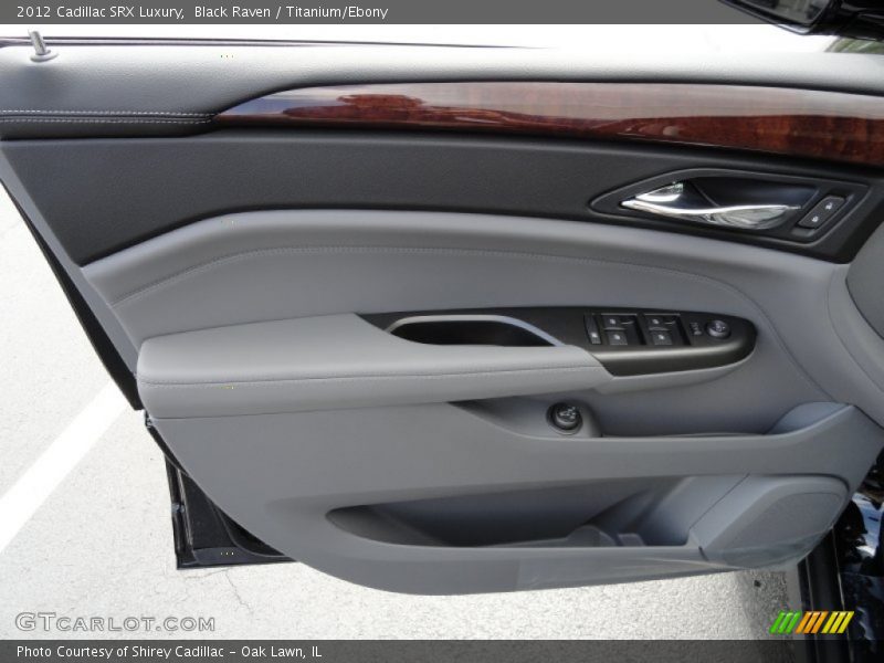 Black Raven / Titanium/Ebony 2012 Cadillac SRX Luxury