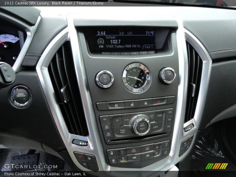 Black Raven / Titanium/Ebony 2012 Cadillac SRX Luxury