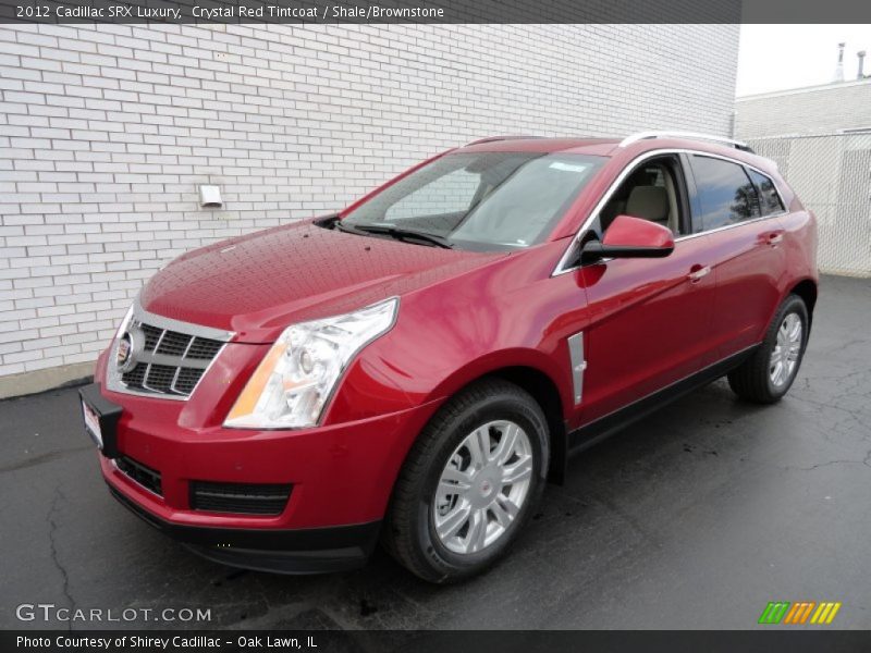 Crystal Red Tintcoat / Shale/Brownstone 2012 Cadillac SRX Luxury