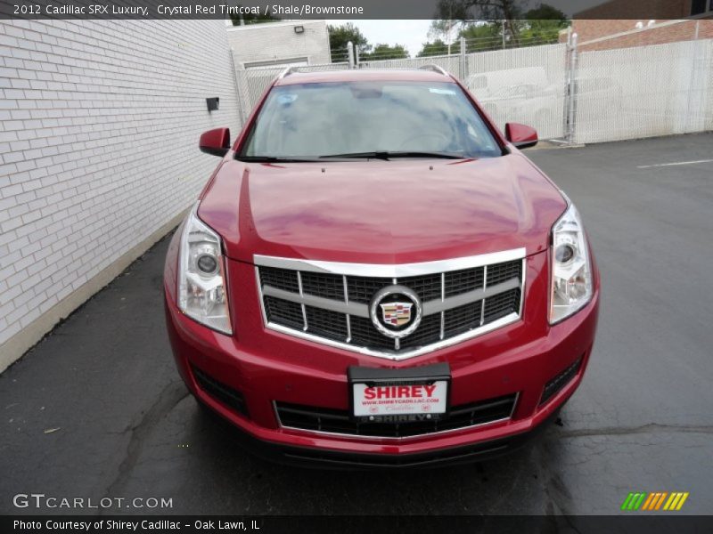 Crystal Red Tintcoat / Shale/Brownstone 2012 Cadillac SRX Luxury